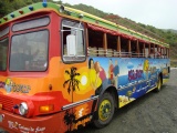 Mit diesem Fiestabus zum Strand auf Isla Margarita