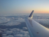 Hoch über den Wolken - Flug nach Durban