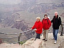 Wanderweg am Rand des Grand Canyon