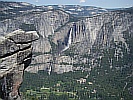 Vom Glacier Point überblickt man das ganze Yosemite Valley