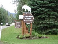 Empereor Ridge Campground direkt beim Visitorcenter vom Mt.Robson PP