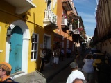 In der Altstadt von Cartagena