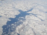 Fjord in Grönland